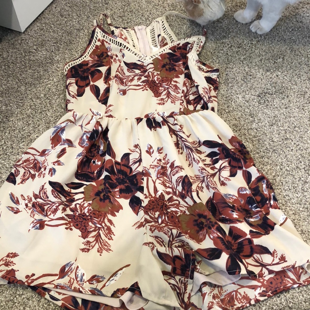 Floral romper